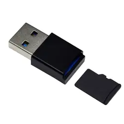 Портативный мини Высокое скорость USB 3,0 порты и разъёмы микро-sd SDXC TF Card Reader Адаптер для Windows Mac OS