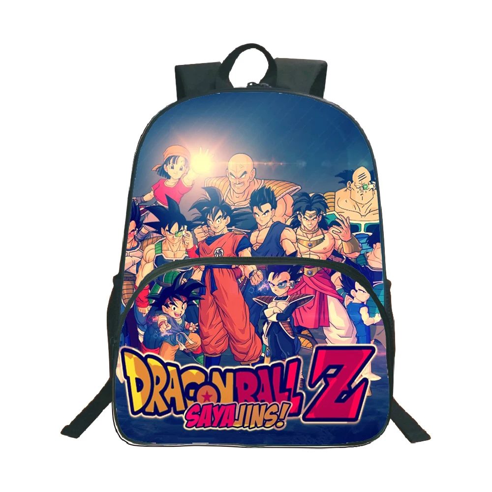 

High Quality Dragon Ball Colorful Printing School Rucksack Fashion Popular Pattern Laptop Backpack Children Boys Girls SchoolBag