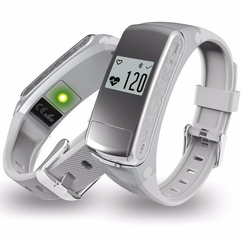 Heart Rate Monitor For IOS Android Symrun Music Sport Smart Wristband Bluetooth Earphone Bracelet Passometer Sleep