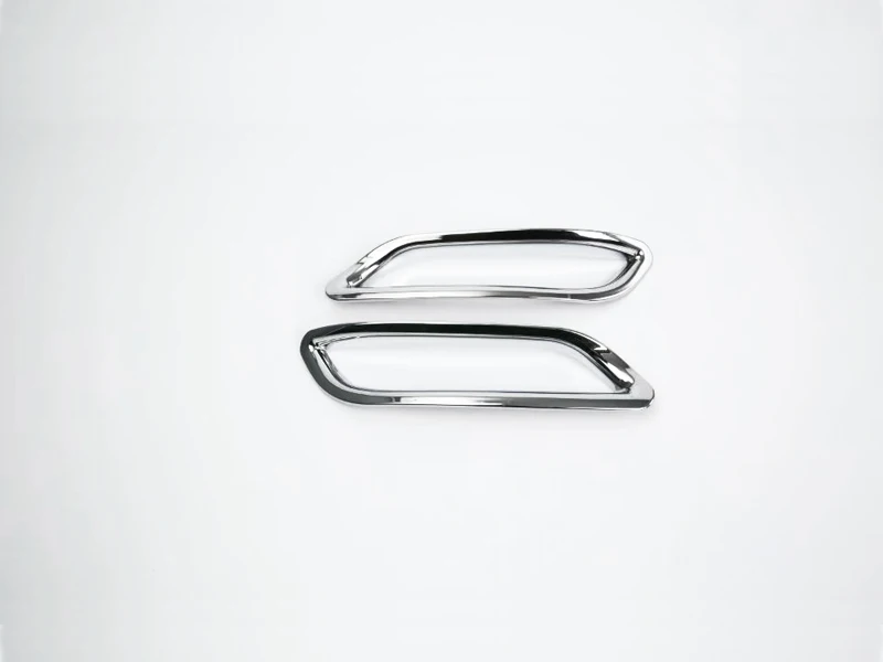 Аксессуары для стайлинга автомобилей 2 шт. ABS хромированный задний противотуманный фонарь противотуманная фара крышка Накладка для Toyota Camry XV70