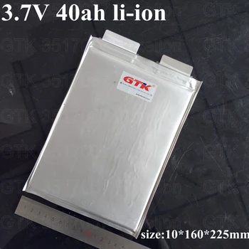 

5pcs GTK 3.7v 40ah Lithium battery cell 40ah 3.7v rechargeable li Polymer Batteries for 12v 24v E Bike Scooter battery pack diy