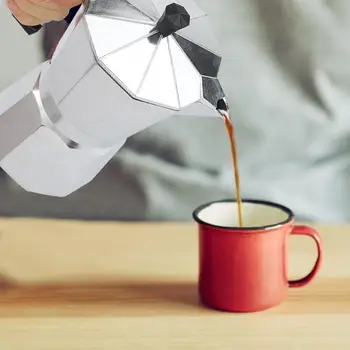

Moka Coffee Pot Aluminum Dripolator European Coffee Kettle Coffee Maker/Percolator Pot Tool