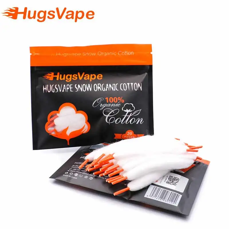 

20pcs/pack E cigaratte Cotton DIY Wick vape accessories eliquid MTL atomizer 100% Organic Cotton tools for RDA RDTA rta Tank