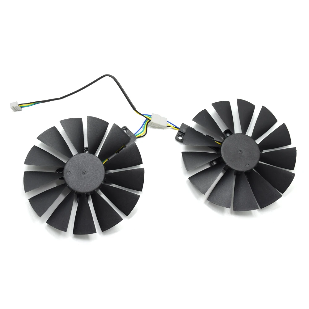 95 мм T129215BM DC 12 В 0 25 Ампер охлаждающий вентилятор Замена для ASUS STRIX RX570 4G GAMING RX 470