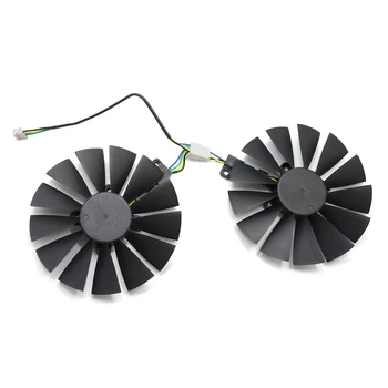 

95MM T129215BM DC 12V 0.25AMP Cooler Fan Replacement For ASUS STRIX RX570 4G GAMING RX 470 T129215SM Graphics Video Card Cooling