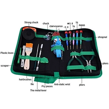 

Selling 22 in 1 Opening Disassemble Mobile Phone Repair Tools Set Multifunction Hand Kit For IPhone IPad HTC Tablet Laptop
