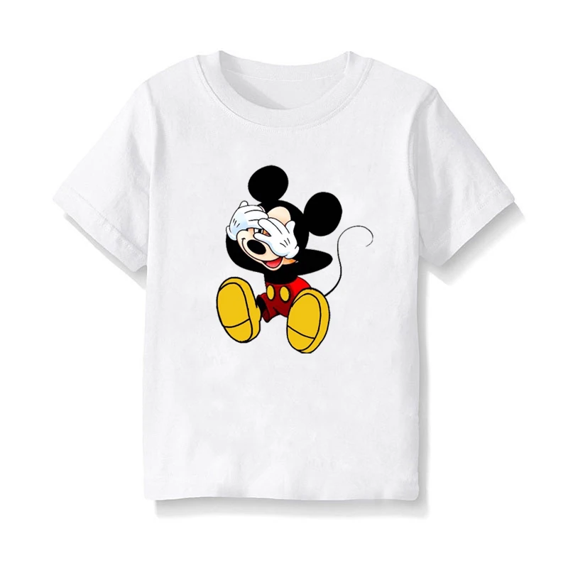 DERMSPE/ г. Новая детская хлопковая одежда с милыми рисунками для мальчиков и девочек детские топы с рисунками, Детский комплект из футболки От 0 до 10 лет - Цвет: YB-CT9106