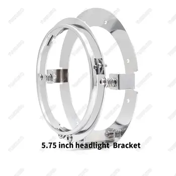

5 3/4" Mounting Bracket Ring 5.75 inch Housing Headlight Kit Bracket motorcycle for 5.75-Inch LED Headlight for Ha rley