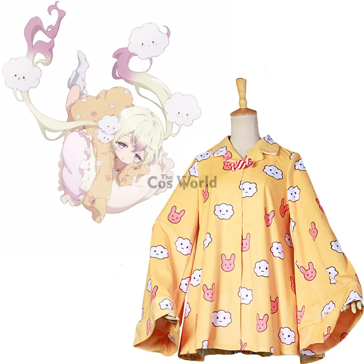 

Magical Girl Raising Project Pajamas Sleepwear Nightdress Nightgown Outfit Anime Cosplay Costumes