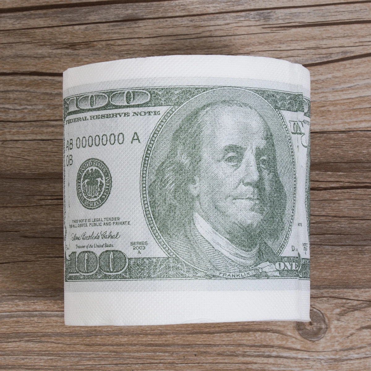 Горячая Новинка смешной подарок Дональд Трамп$100 доллар Билль туалетная бумага ролл дампа Трамп Доллар Рулон Бумаги туалет ванная древесная целлюлоза