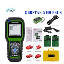 Original OBDSTAR X100 PROS Key Programmer with EEprom Adapter+IMMOBILISER+Odometer Adjustment C+D+E model with free shipping
