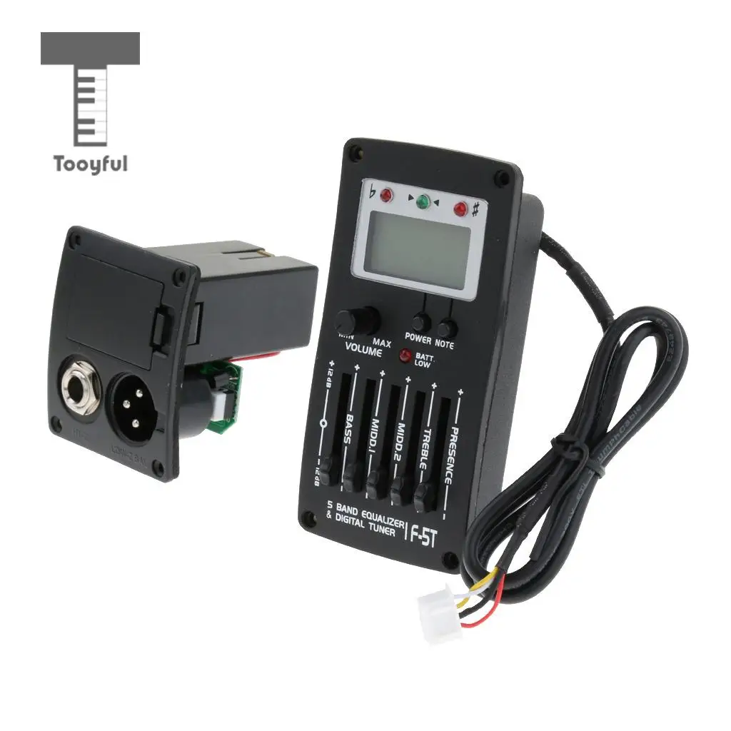 Acoustic Guitar EQ Preamp Pickup System with Volume Control for Guitar Players Gift