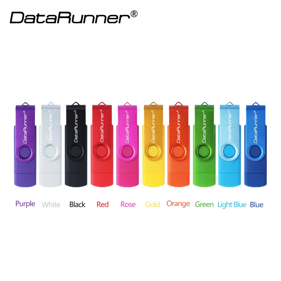 Новый Usb 3 0 DataRunner OTG USB флеш накопитель высокоскоростной 32 Гб 64 128 ГБ 256 Микро флешка