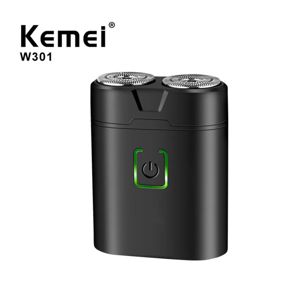 

Portable Electric Shavers For Men Waterproof Wet Dry Shaving Twin Blade USB Mini Rechargeable Beard Shaving Razor Machine
