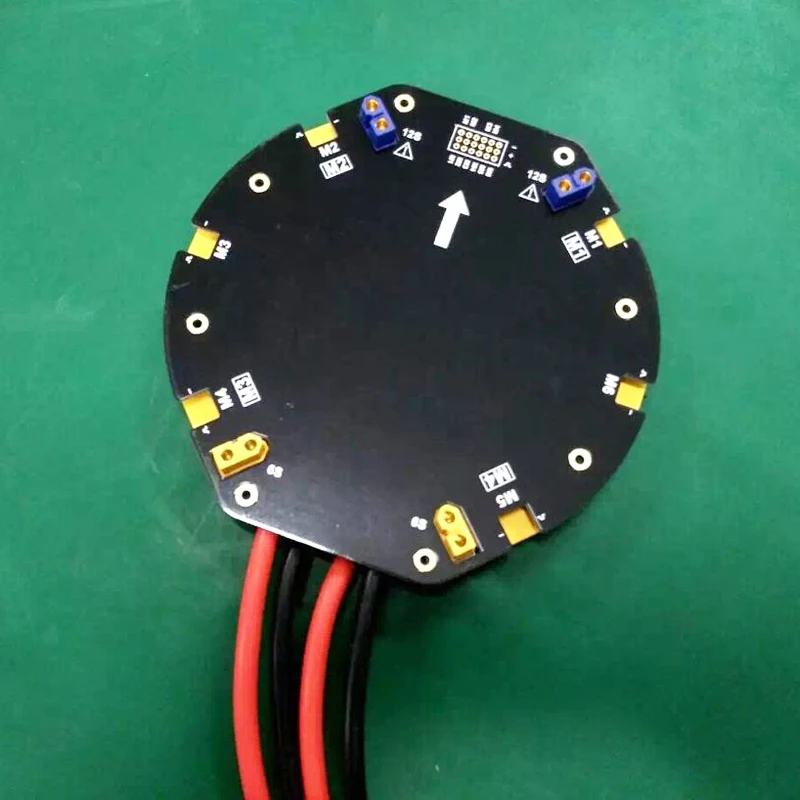 Pesticide spraying pesticide 6 axis High Current EFT Power Distribution Board Wiring PDB Agriculture Plant Protection Drone 
