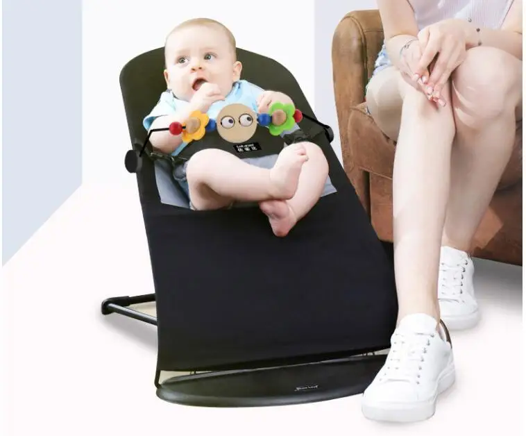 

Baby rocking chair rocking chair vibrating cradle bed baby comfort recliner baby supplies sleeping baby artifact
