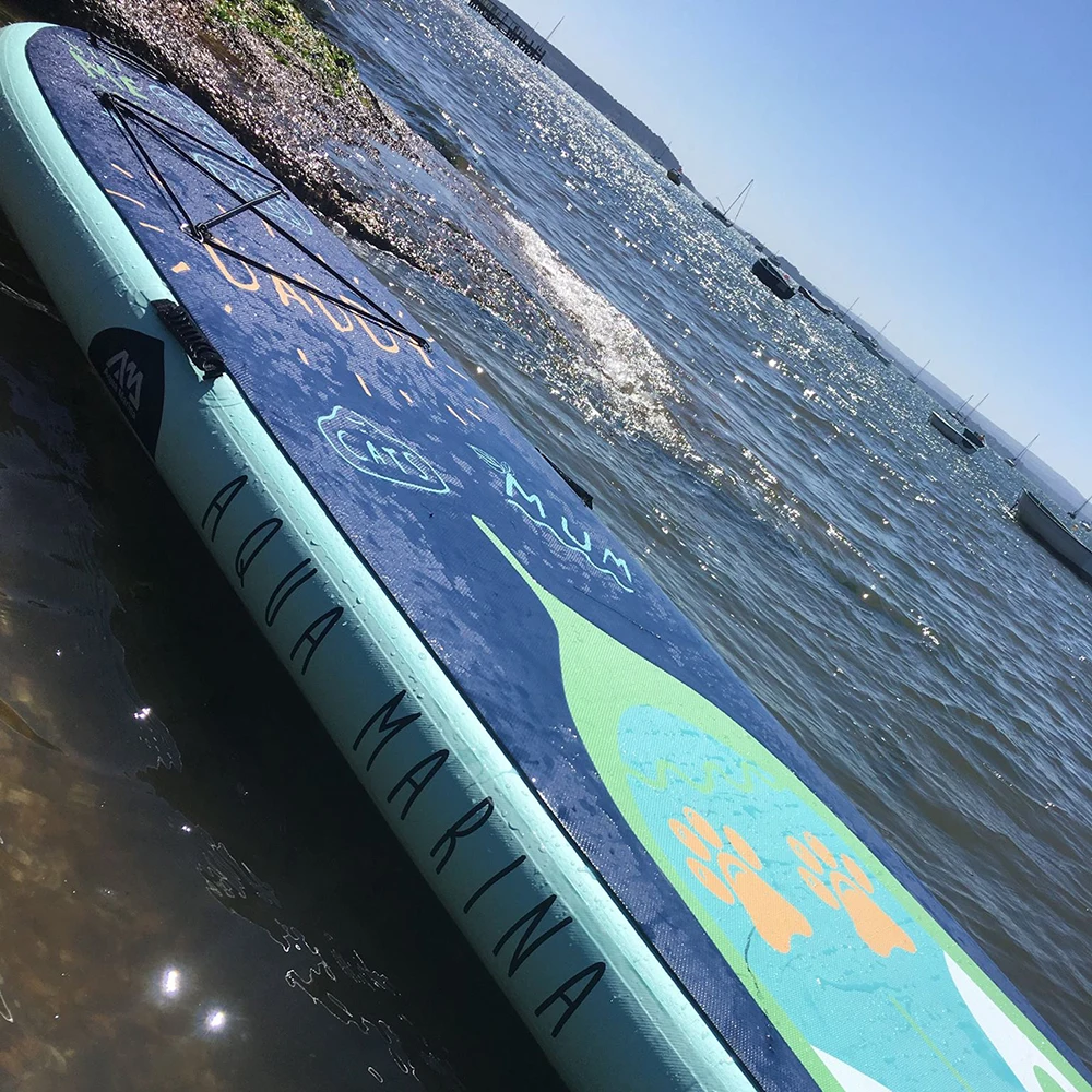 Надувная SUP sup Aqua marina super trip 12 дюймов доска для весла всей семьи|Серфинг| |