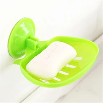 

Super Powerful Vacuum Suction Foldable Soap Box Kitchen Bathroom Wall Mounted Type Vacuum Suction Cup Soap Holder
