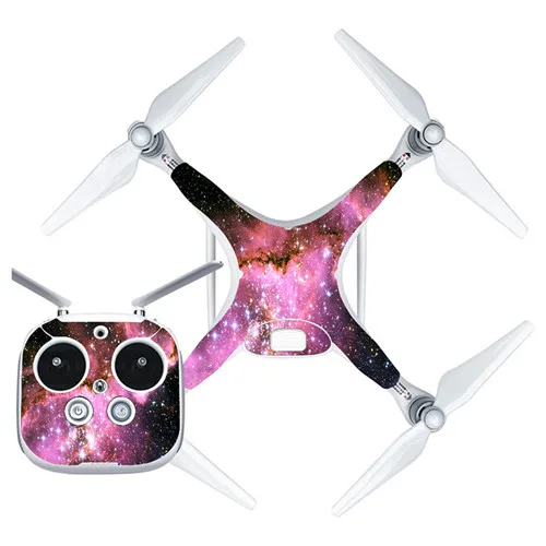 Водонепроницаемый цветной протектор кожи наклейка для DJI Phantom 4 наклейка кожи наклейка для DJI аксессуары для Дронов наклейки s - Цвет: YSDJ40018