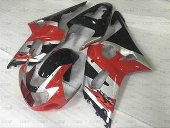 

GSXR600 GSXR750 GSXR1000 2000 - 2003 K12 Body Kits GSXR600 GSXR750 GSXR1000 2000 01 00 Red Silver Black Fairing