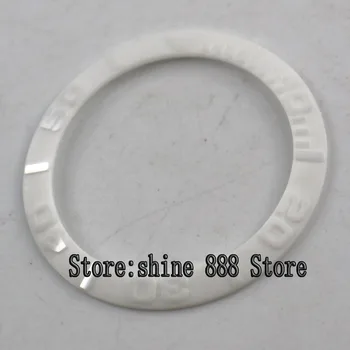 

39.8mm white ceramic bezel insert for 43mm sub watch made by parnis factory