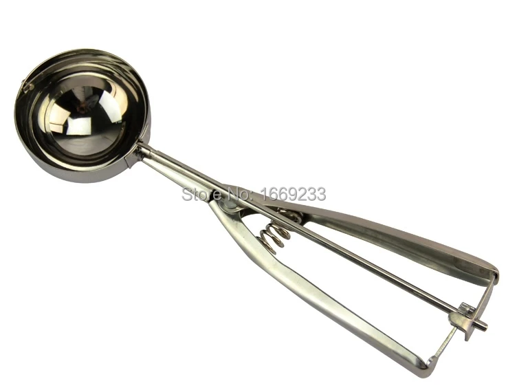 3 PCS set, Diskon Stainless sendok es krim, Cookie adonan 