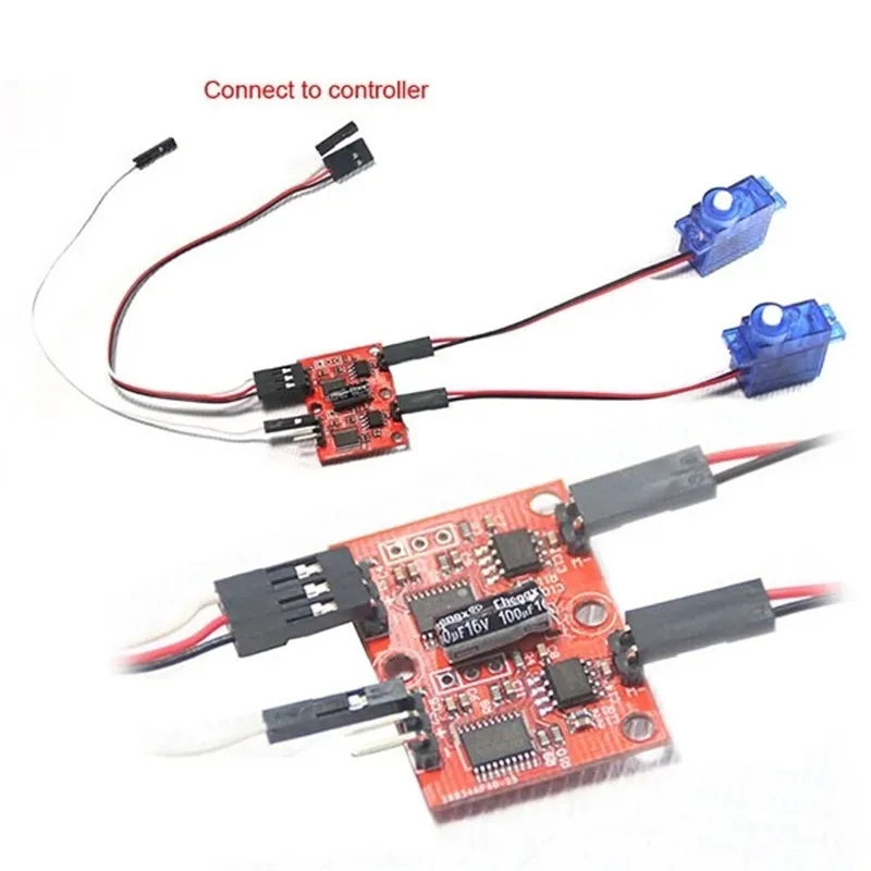 

FEETECH FT-SMC-2CH 2-Channel DC Motor Control Driver Board stand by PWM-capable device for eArduino Small Robot Project