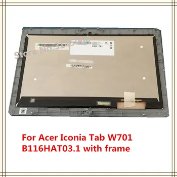 

Touch Digitizer Glass With LED LCD For Acer Iconia Tab W701 B116HAT03.1 H/W:0A F