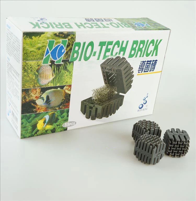 Aquarium filter media 35mm Bio Tech Square Brick Aquarium Fish Tank