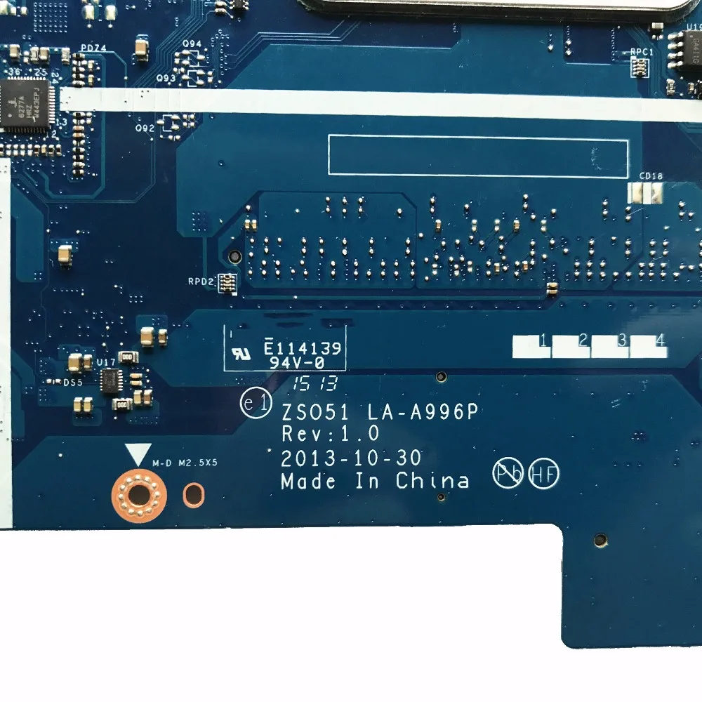 Стильная материнская плата для ноутбука HP Pavilion 15 G H LA A996P 760149 501 с фотопроцессором