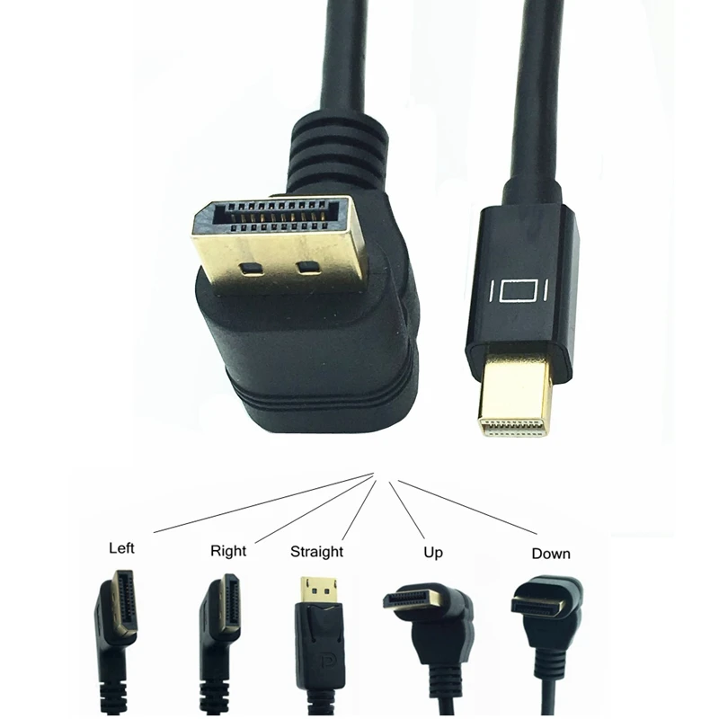 30cm 4K 60Hz Thunderbolt Mini DisplayPort to DisplayPort Cable Mini DP