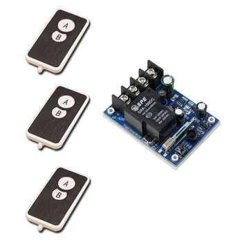 

RF Remote Control Switch Wireless Remote Control ON/OFF DC 12V-48V Relay Module Receiver For Lamp Lighting Smart Home