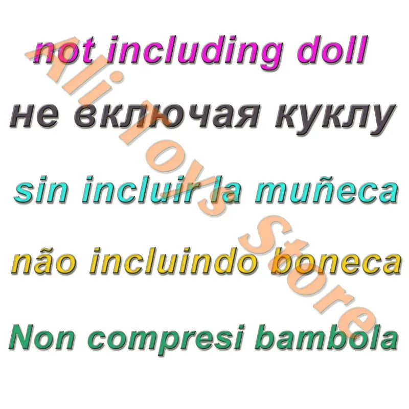 35 шт. = 10x модное платье+ 10x пара обуви+ 6x ожерелья+ 4x очки+ 3x короны+ 2x Сумки Одежда для куклы Барби лучшие DIY игрушки