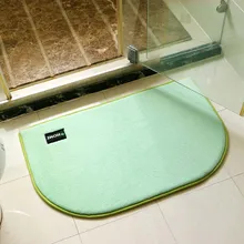 Коврик для ванной из кораллового флиса Memory Foam коврик для ванной комнаты кухонные дверные коврики tapis de bain