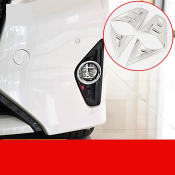 

For Toyota Alphard 2015-2018 front fog lamp shield cover Front fog lamp trim car accessories Stainless Steel Auto Accessories