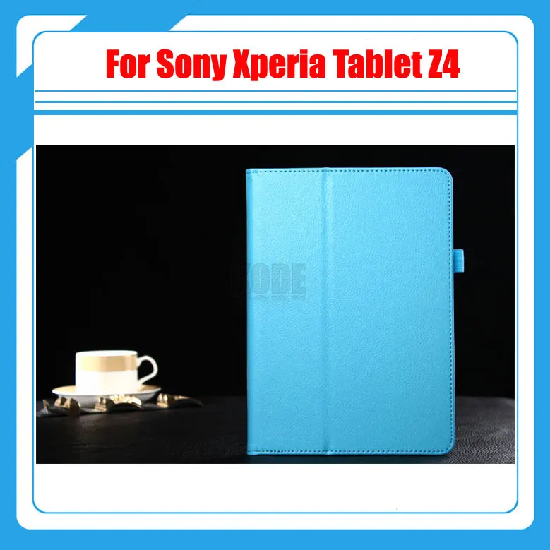 

2 in 1 , For Sony Z4 PU Leather Case Stand Tablet Cover Case For Sony Xperia Tablet Z4 + Screen Protector