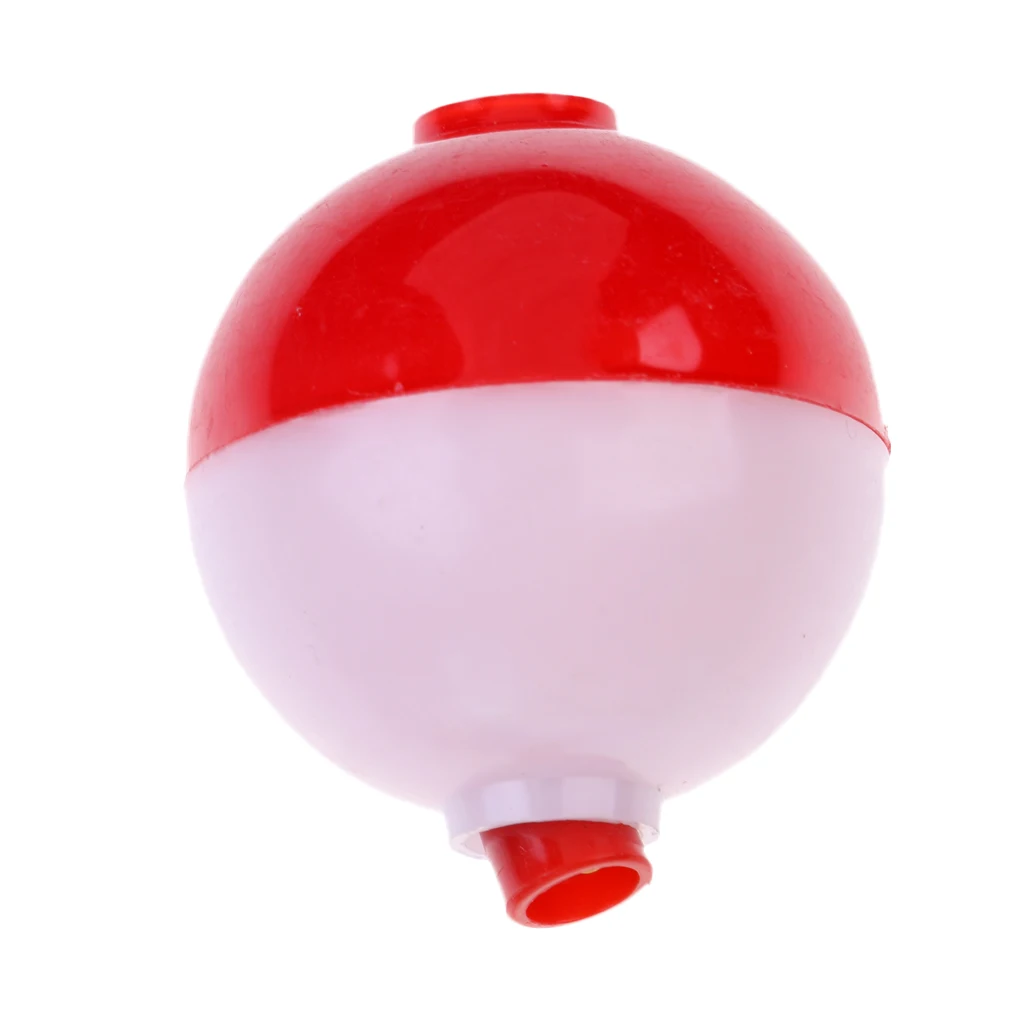 Lot 12 Pieces Fishing Floats Snap on Float Bobbers Hard ABS Plastic Push Button Fishing Round Buoy Float Bobber