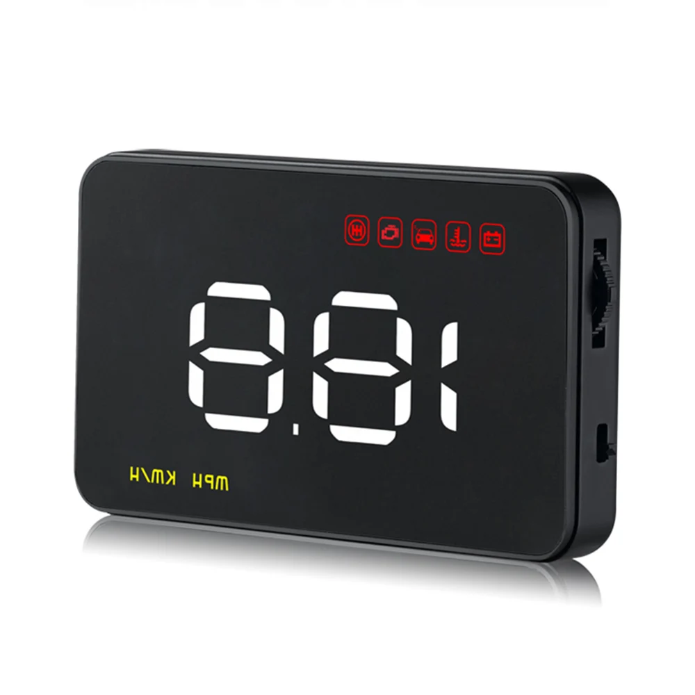 A5 GPS Speedomter Car Speed Projector