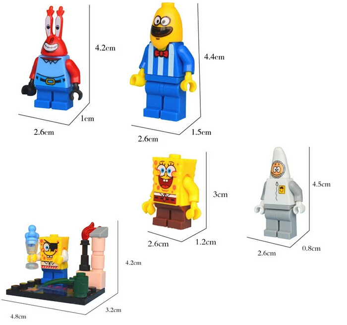Wholesale Kids Love Assemblage Cartoon Blocks Cute...