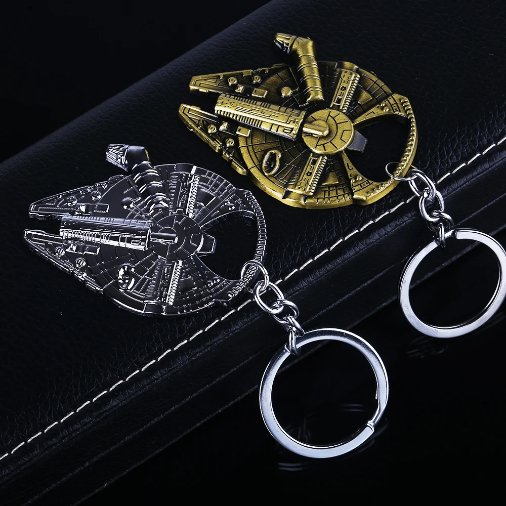 Classic Star Wars Force Awakening Spaceship Keychain Bottle Opener Key