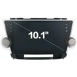 Aotsr Android 8,1 octa core gps автомобильный dvd плеер с навигацией плеер для TOYOTA HIGHLANDER 2008-2014 мультимедиа 2 din радио регистраторы стерео