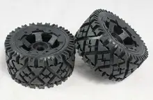 Baja 5B trasera todo terreno neumáticos conjunto de la rueda para HPI 95120