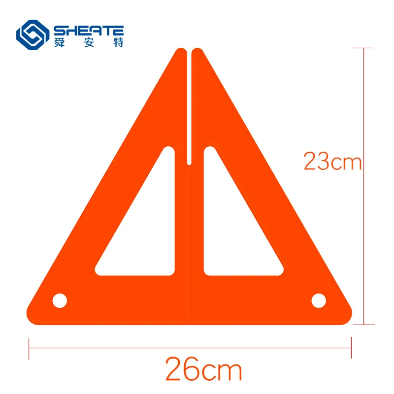 Сдвиг автомобиля предупреждающий треугольники аварийный сигнал дорожного движения светоотражающий знак безопасности Стоп пересечение Съемный складной