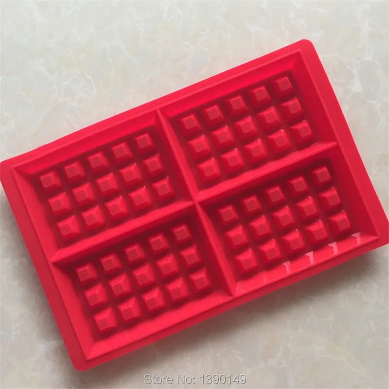 silicone cake mould larger waffles nestle chocolate cookie mold 