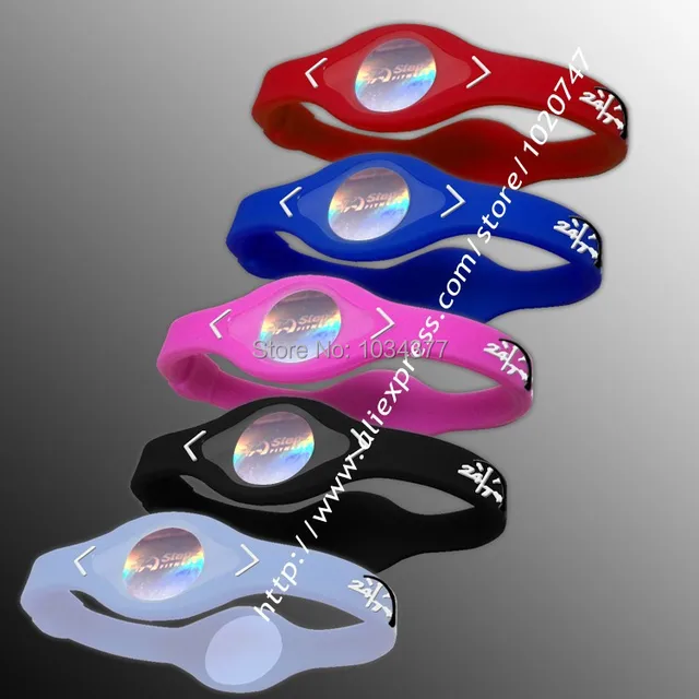 Power Energy Hologram Bracelets Wristbands Keep Balance Ion