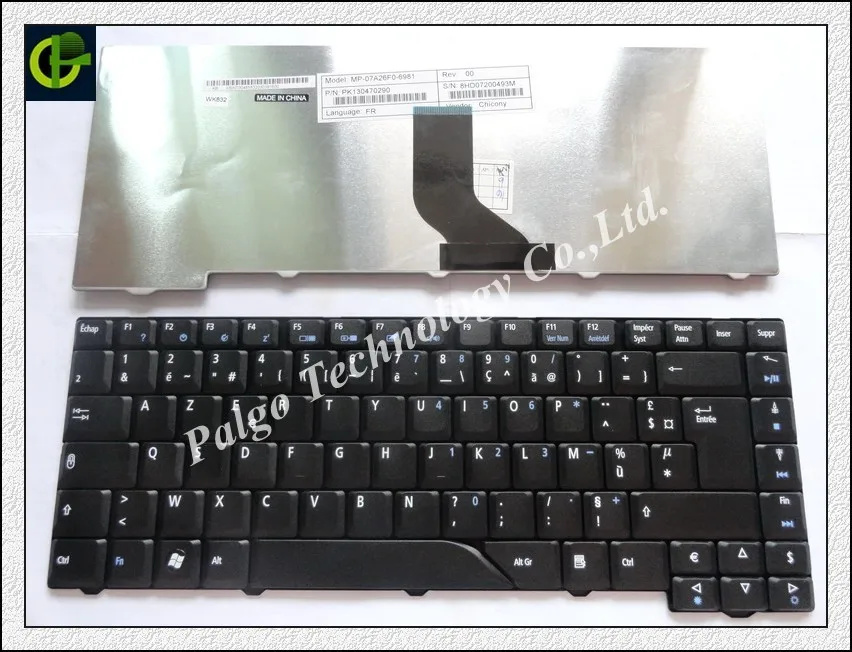  French Keyboard For Acer Aspire 4210 4220 4720 4920 5220 5310 5520 5710 5720 5910 5920 5930 6920 Bl