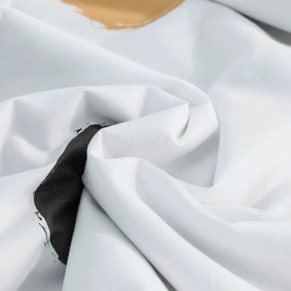 INS золотой черный горошек Стёганое одеяло летняя хлопковая ткань для выстегивания Твин полное большое двуспальное Покрывало стеганое одеяло