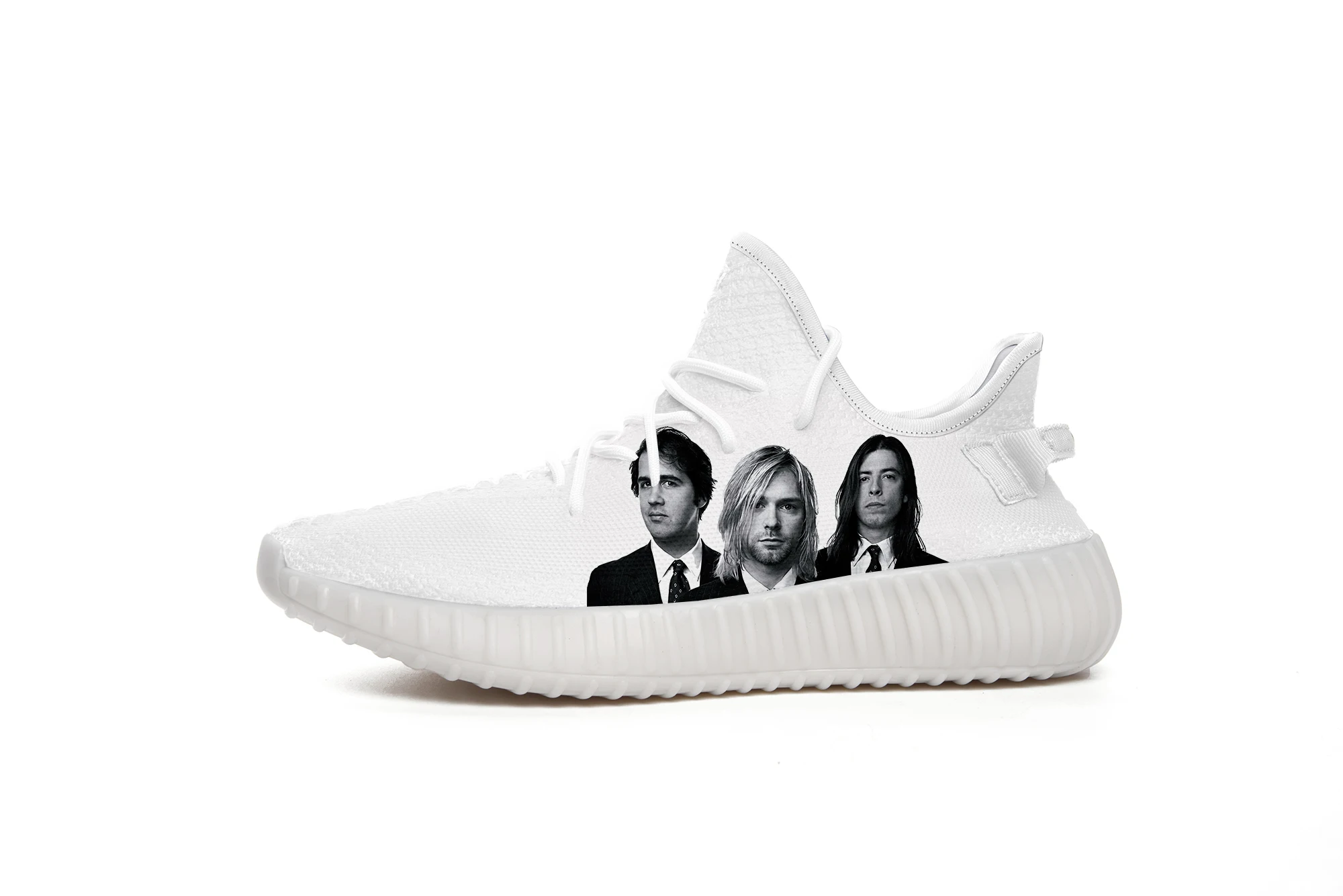 

2019 hot fashion Nirvana 3D casual shoes for men/women high quality 3D printing Nirvana Sneakers