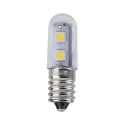 Мини E14 1 W 7 светодиодный 220 V светодиодный лампы 5050 SMD Природа/теплый белый свет для швейной машины лампочка для холодильника