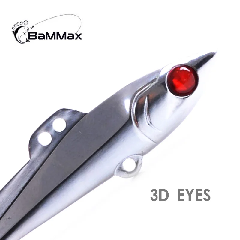 1pcs 18g 7.5cm Hard Fishing Lure spoon VIB Bait metal baits minnow Artificiais Wobblers Swimbait fishing tackle Without hooks 1pcs 18g 7.5cm Hard Fishing Lure spoon VIB Bait metal baits minnow Artificiais Wobblers Swimbait fishing tackle Without hooks